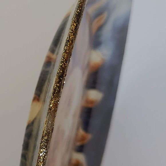 Sun Reverse Decoupage Decorative Plate - Picture 3 of 9